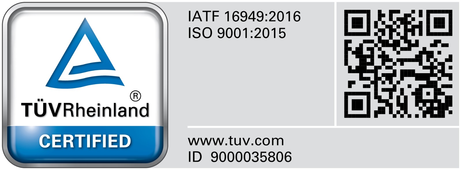 certifications